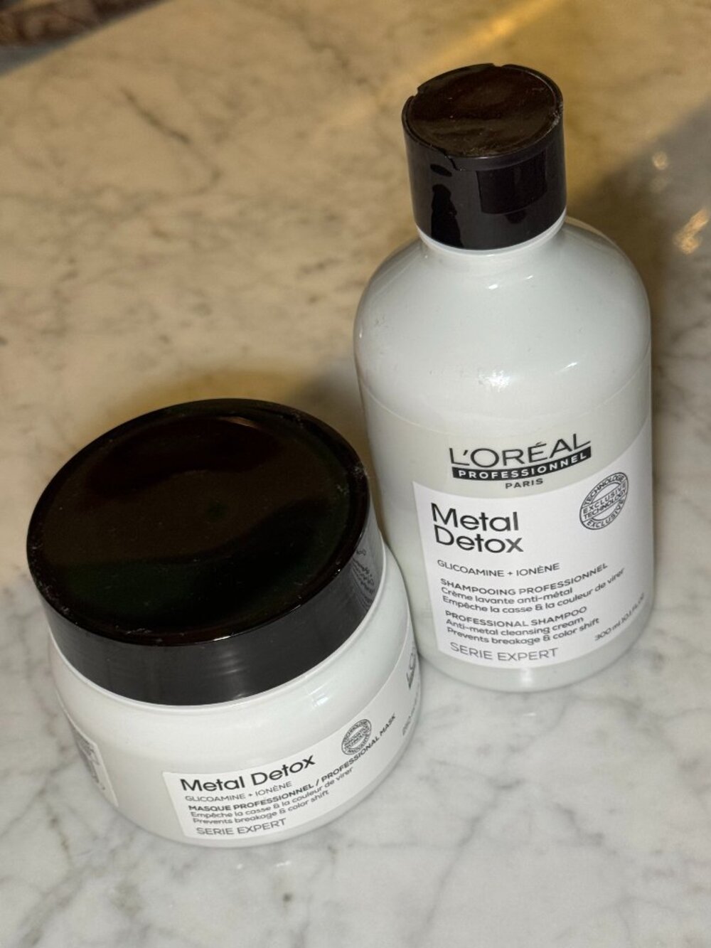 L'Oréal Professionnel Metal Detox Repair Hair Mask & Shampoo Set | NEW